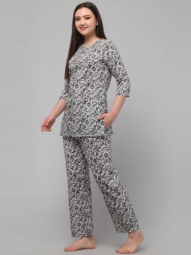 Comfortable Co-Ord Set For Women (Grey)